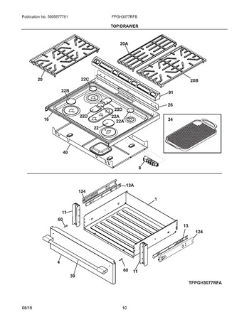 Diagram for FPGH3077RFB