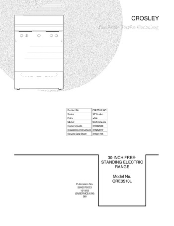 Diagram for CRE3510LWC