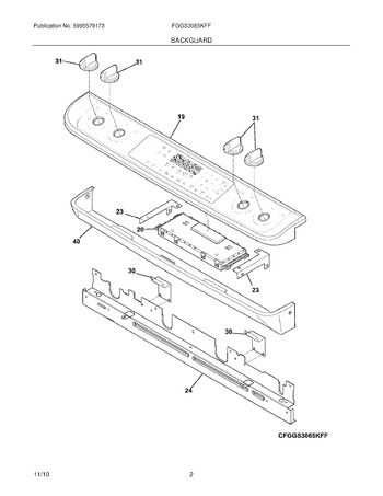 Diagram for FGGS3065KFF