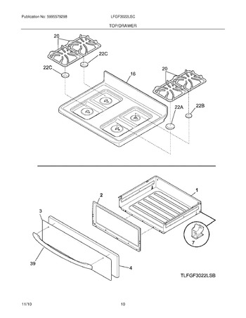 Diagram for LFGF3022LSC