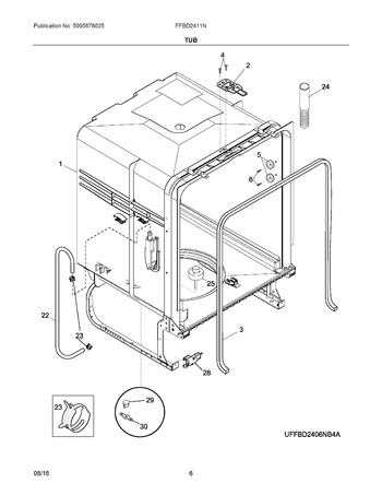 Diagram for FFBD2411NB8B