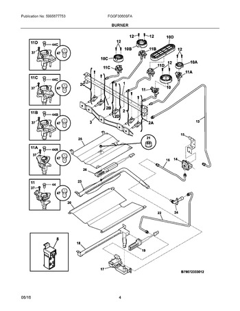 Diagram for FGGF3060SFA