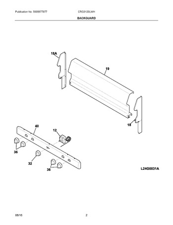 Diagram for CRG3120LWH