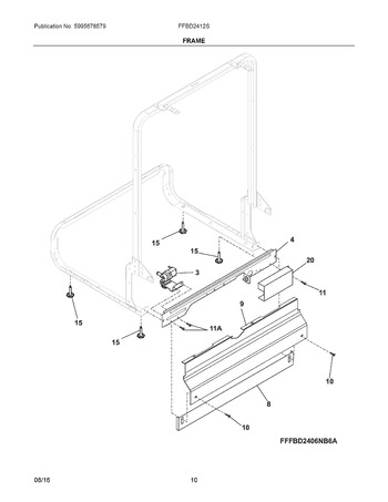 Diagram for FFBD2412SW0A