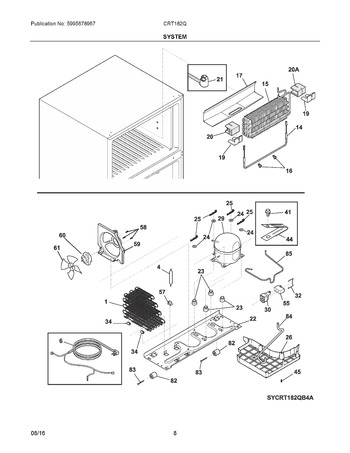 Diagram for CRT182QW4A