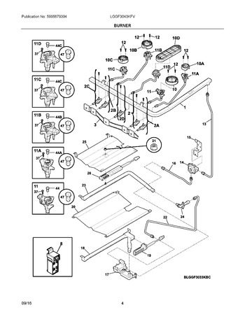 Diagram for LGGF3043KFV