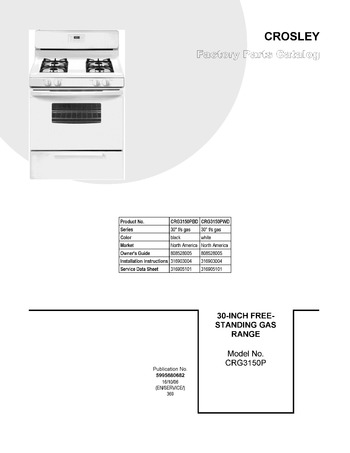 Diagram for CRG3150PWD