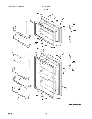 Diagram for FFTR1820SW1