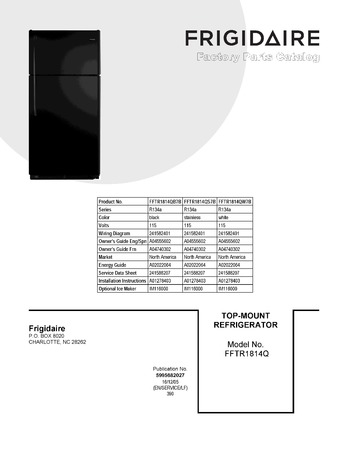 Diagram for FFTR1814QW7B