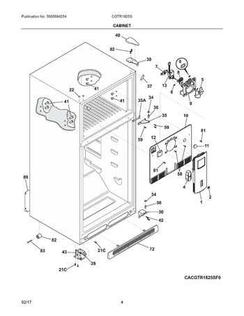 Diagram for CGTR1825SF3A