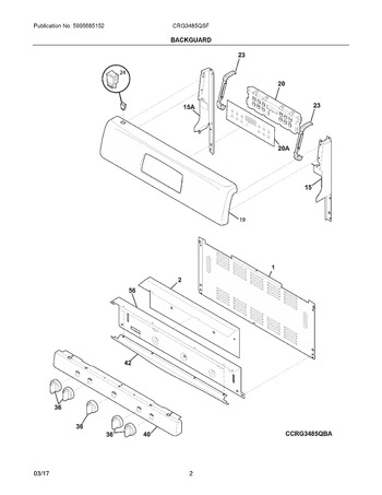 Diagram for CRG3485QSF