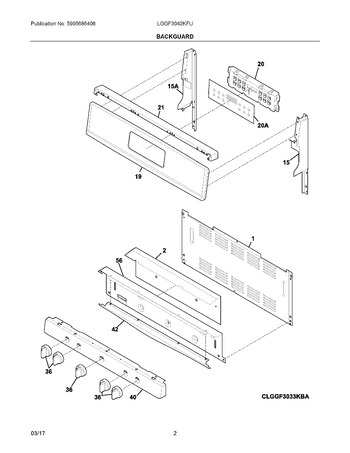 Diagram for LGGF3042KFU