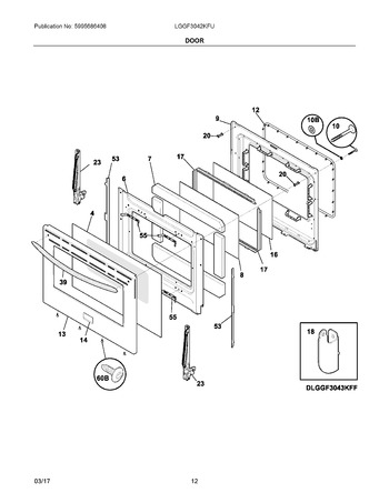 Diagram for LGGF3042KFU