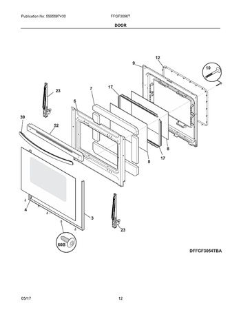 Diagram for FFGF3056TWA