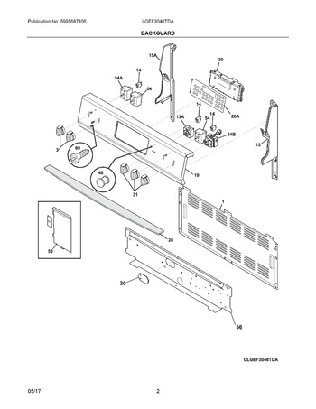 Diagram for LGEF3046TDA