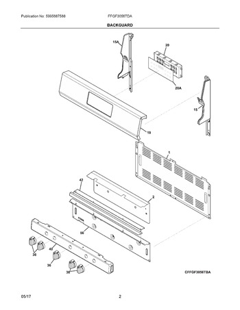 Diagram for FFGF3056TDA