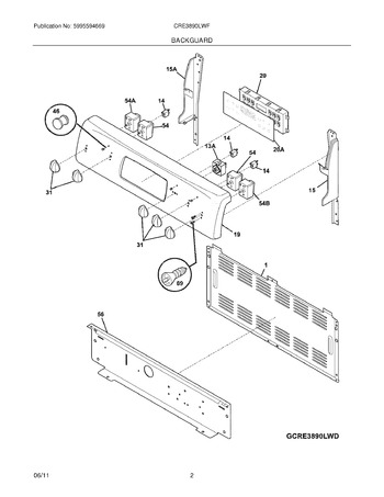 Diagram for CRE3890LWF