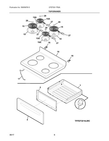 Diagram for CFEF3011TWA