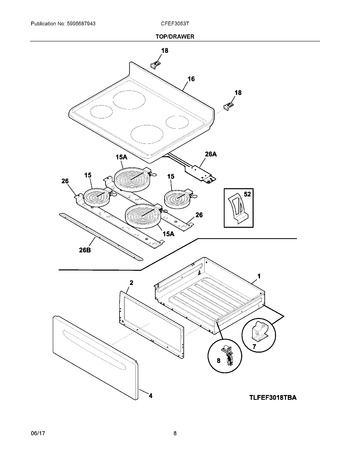 Diagram for CFEF3053TBA