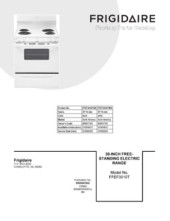 Diagram for FFEF3010TBA