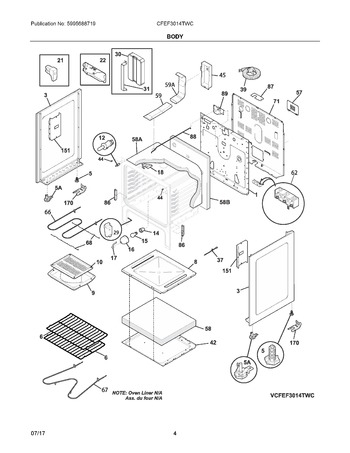 Diagram for CFEF3014TWC