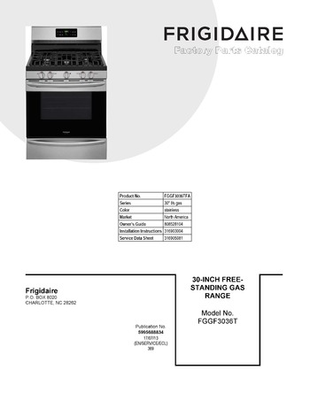 Diagram for FGGF3036TFA