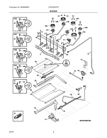 Diagram for LFGF3054TFA