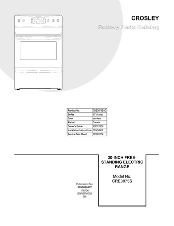 Diagram for CRE3875SSC