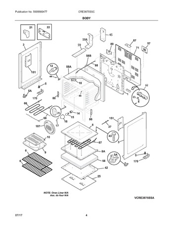 Diagram for CRE3875SSC