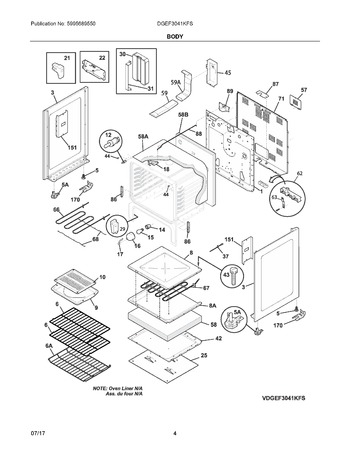 Diagram for DGEF3041KFS