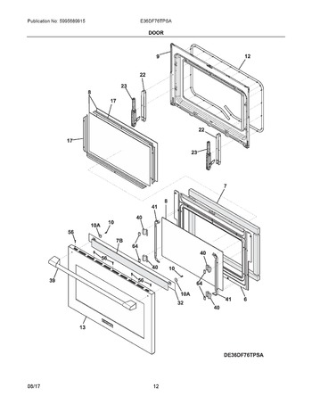 Diagram for E36DF76TPSA