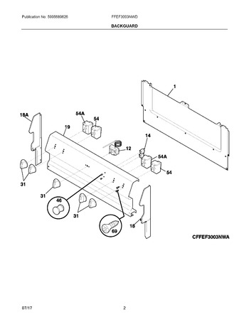 Diagram for FFEF3003NWD