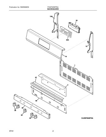 Diagram for FGGF3059TDA