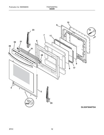 Diagram for FGGF3059TDA