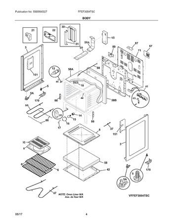 Diagram for FFEF3054TSC