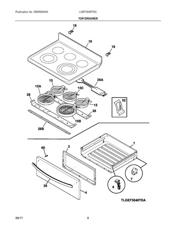 Diagram for LGEF3046TDC