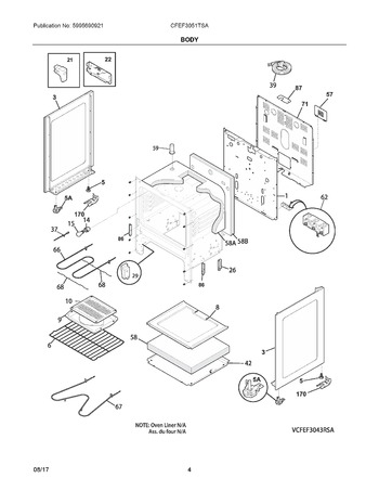 Diagram for CFEF3051TSA