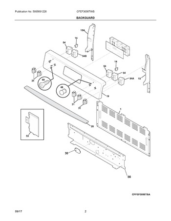 Diagram for CFEF3056TWB