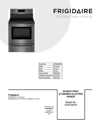 Diagram for CFEF3054TFA