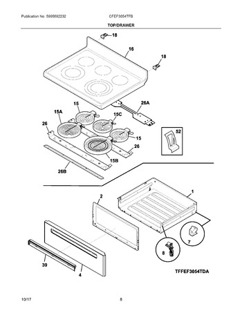 Diagram for CFEF3054TFB