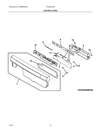 Diagram for FGCD2444SF2A