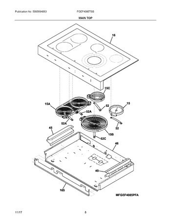 Diagram for FGEF4085TSB