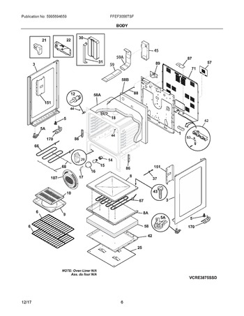 Diagram for FFEF3056TSF