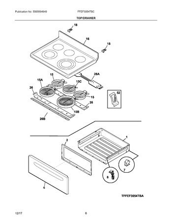 Diagram for FFEF3054TBC