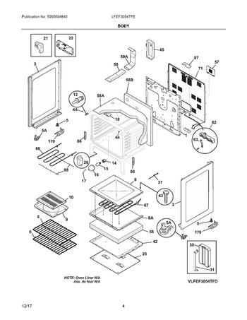 Diagram for LFEF3054TFE