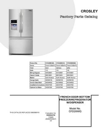 Diagram for CFEF3056TSD