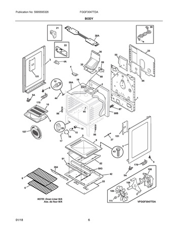 Diagram for CFEF3016TSB