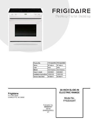 Diagram for FFES3026TBC