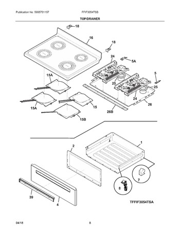 Diagram for FFIF3054TSB