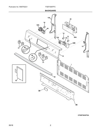 Diagram for FGEF3036TFC